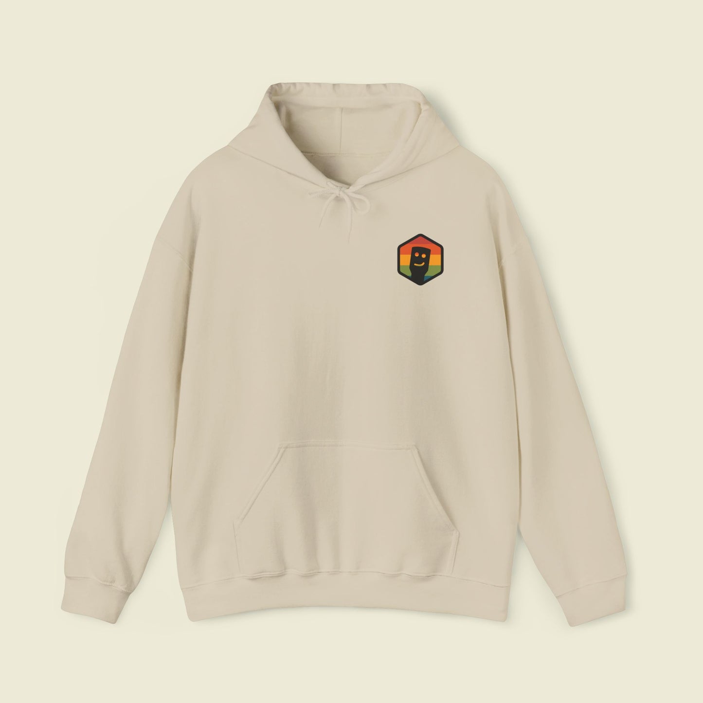 Retro Rainbow Hoodie