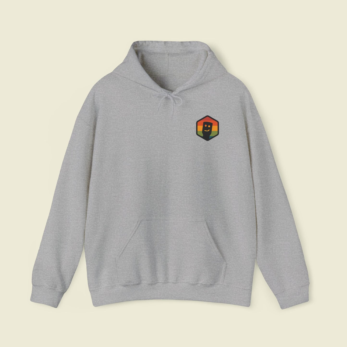Retro Rainbow Hoodie