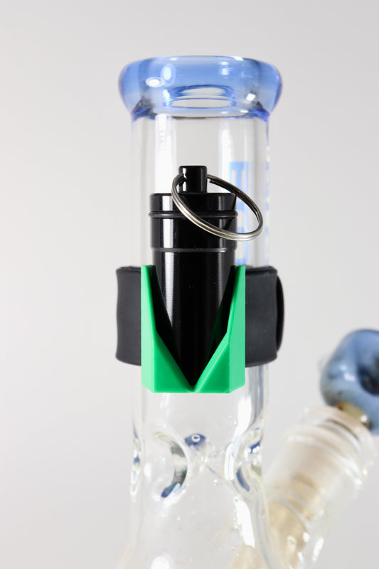 Bong Belt Herb Canister Holder Attachment