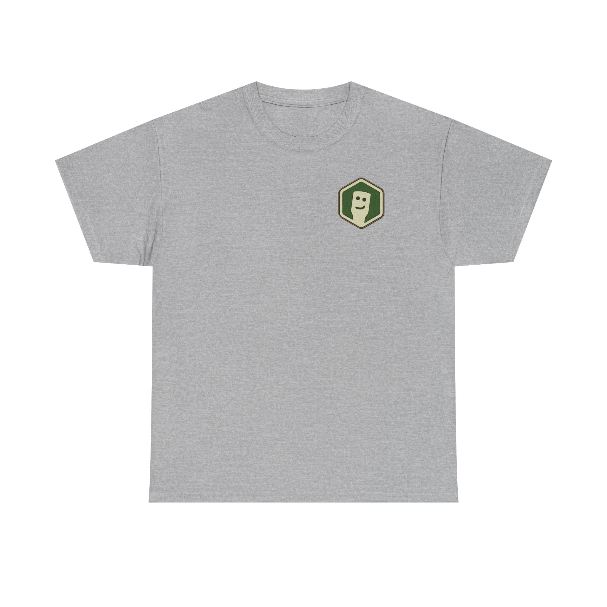 Bud Bud Supply Co. Logo Tee — Retro Green Script Chest & Back Shirt