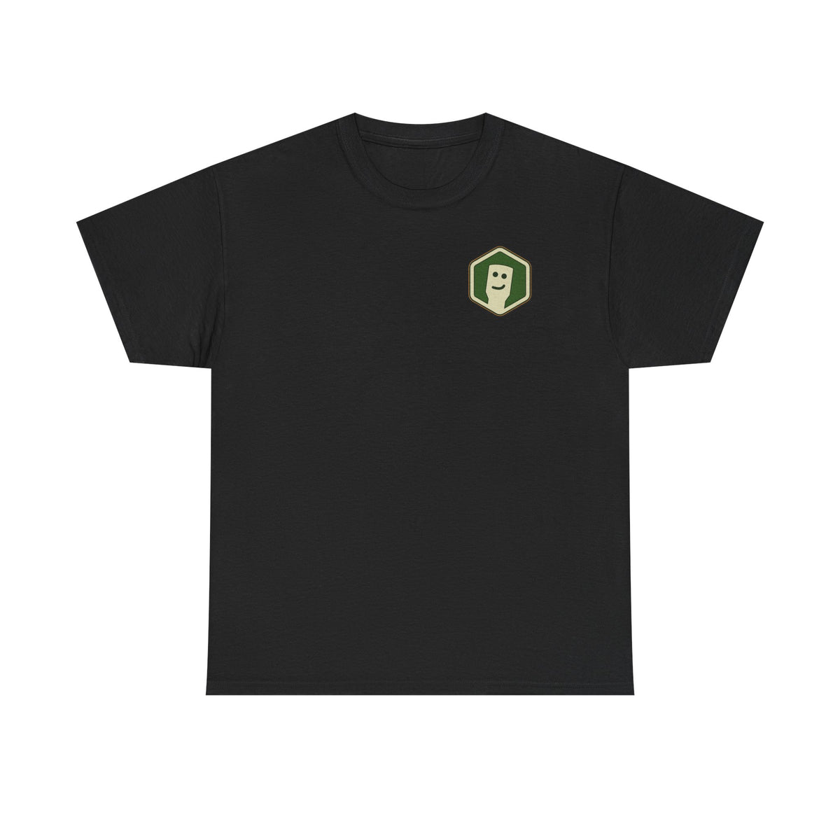 Bud Bud Supply Co. Logo Tee — Retro Green Script Chest & Back Shirt