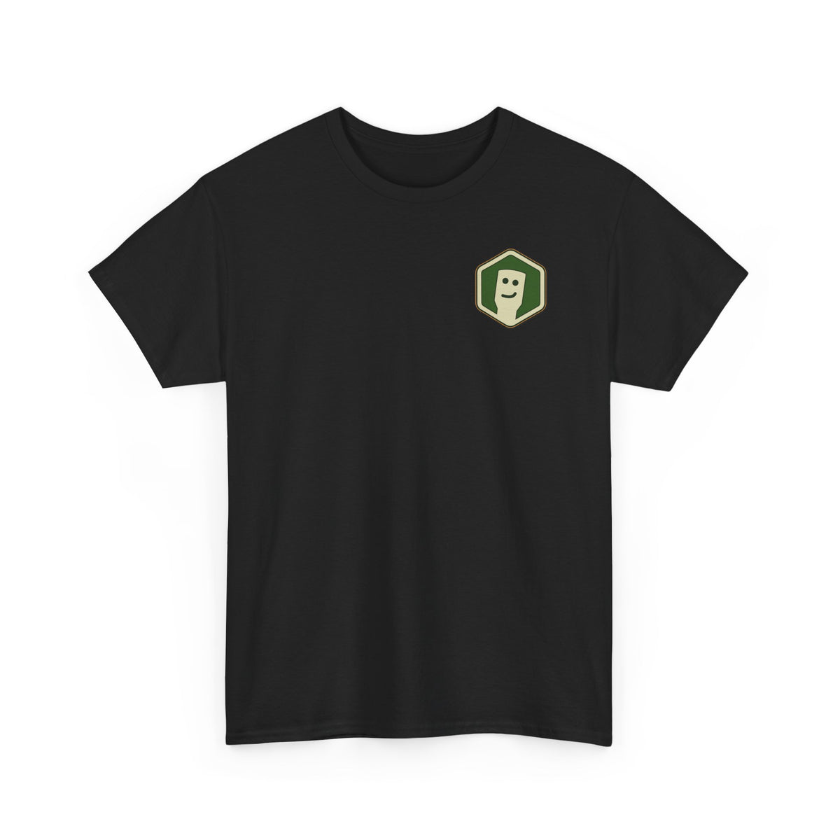 Bud Bud Supply Co. Logo Tee — Retro Green Script Chest & Back Shirt