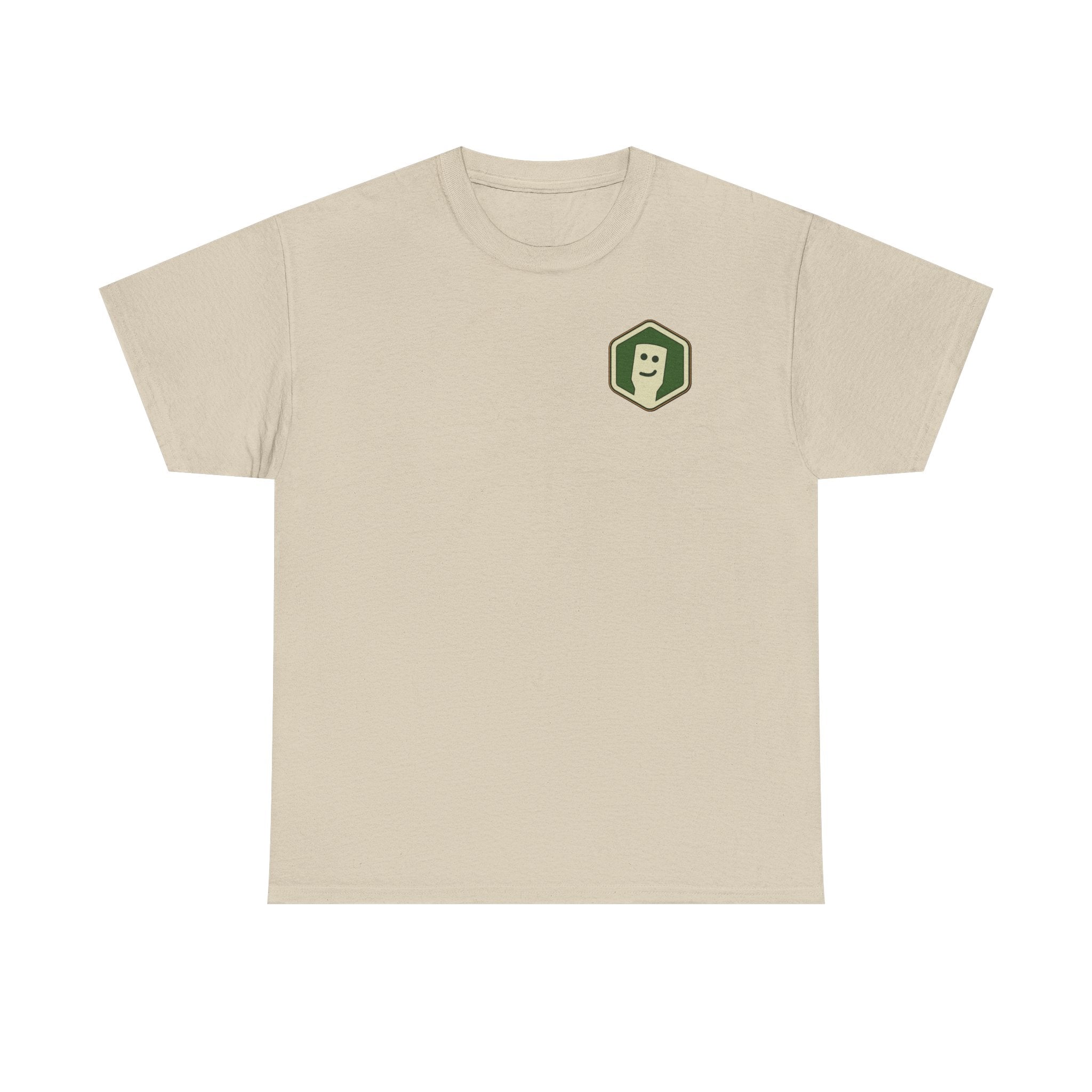 Bud Bud Supply Co. Logo Tee — Retro Green Script Chest & Back Shirt