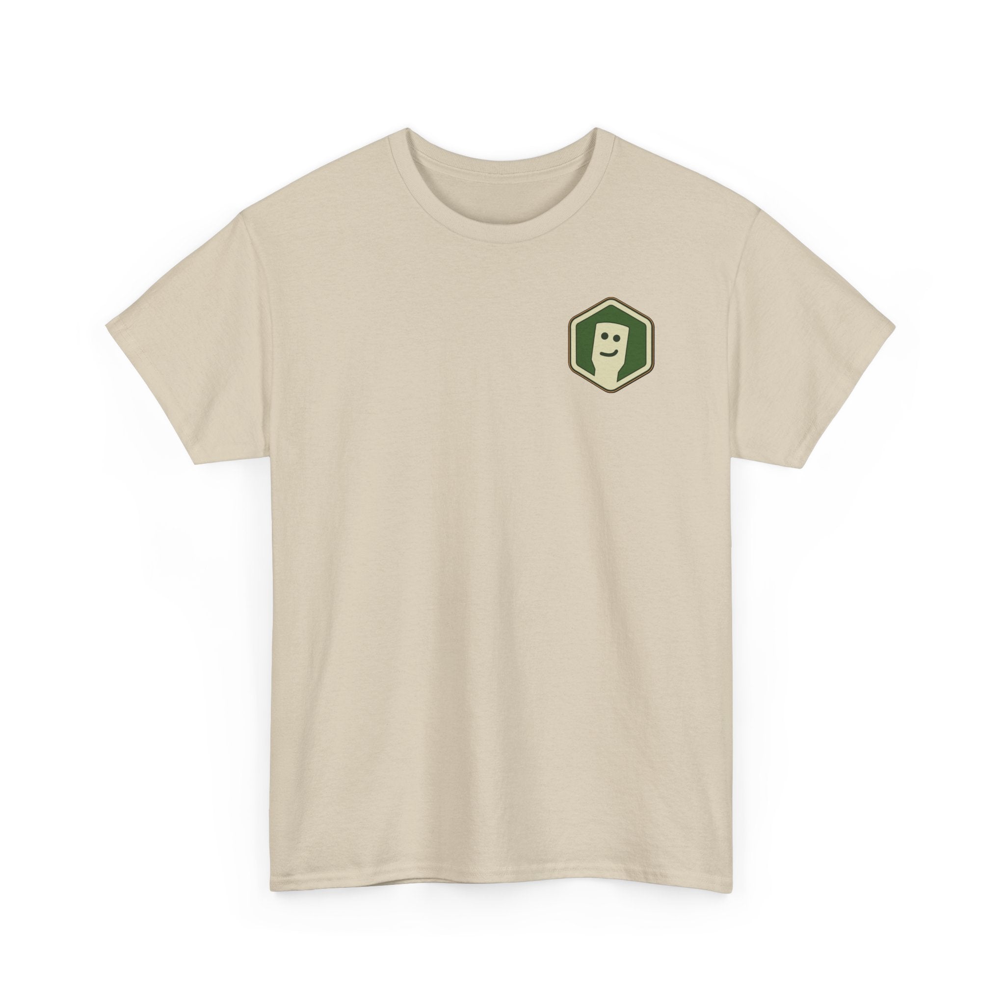 Bud Bud Supply Co. Logo Tee — Retro Green Script Chest & Back Shirt