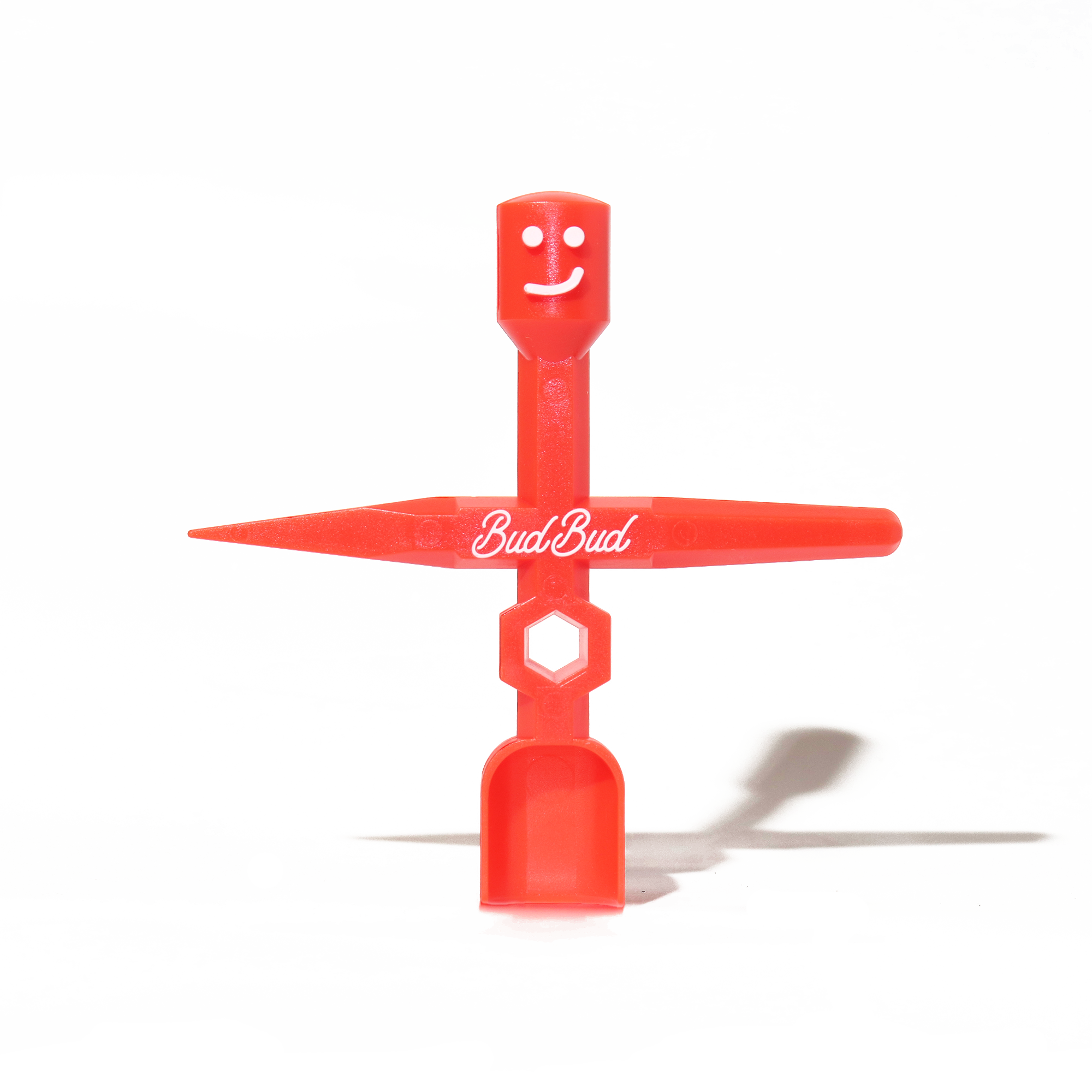 BigBud tool in Cherry Hot red herb multitool