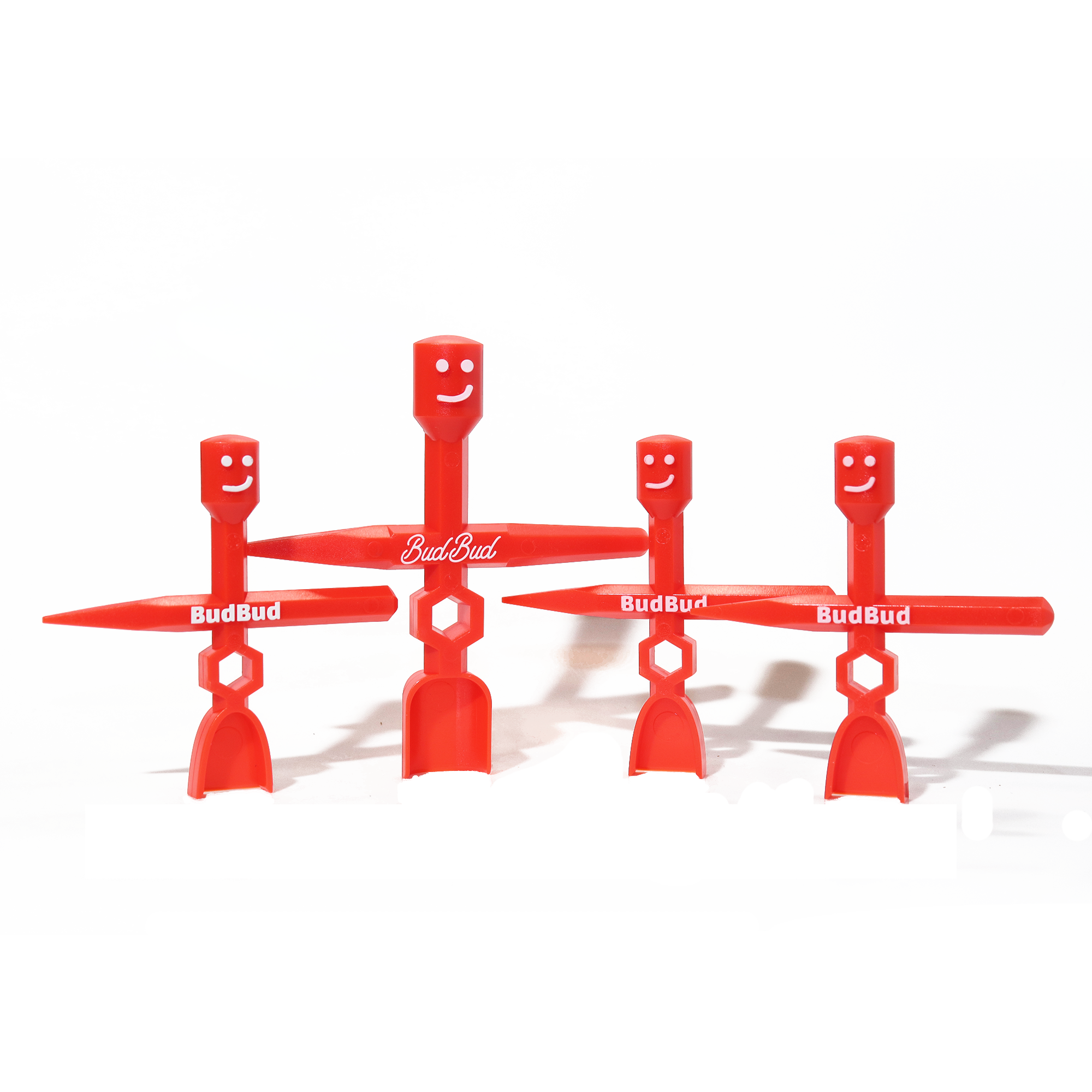 BudBud Tool Starter Pack in Cherry Hot with multitool and accessories