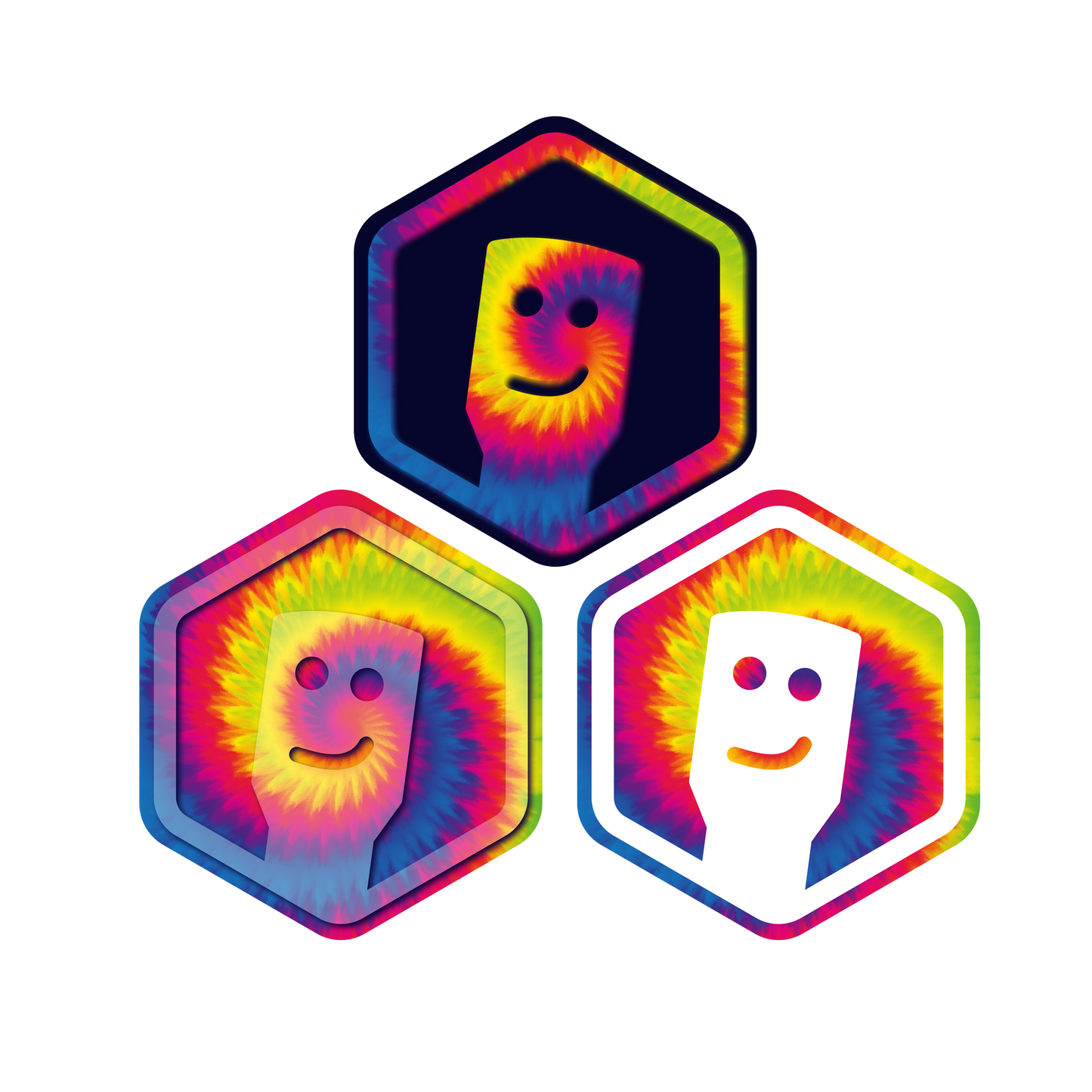 Tie Dye Sticker Pack