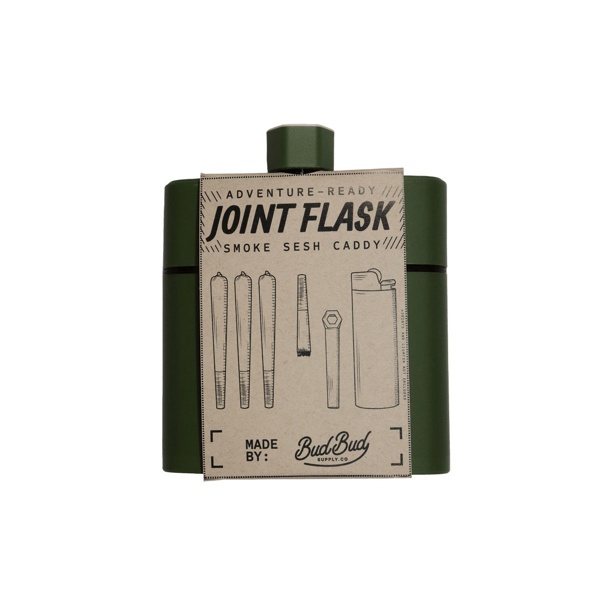 Case of Joint Flasks (12) - BudBud Supply Co.