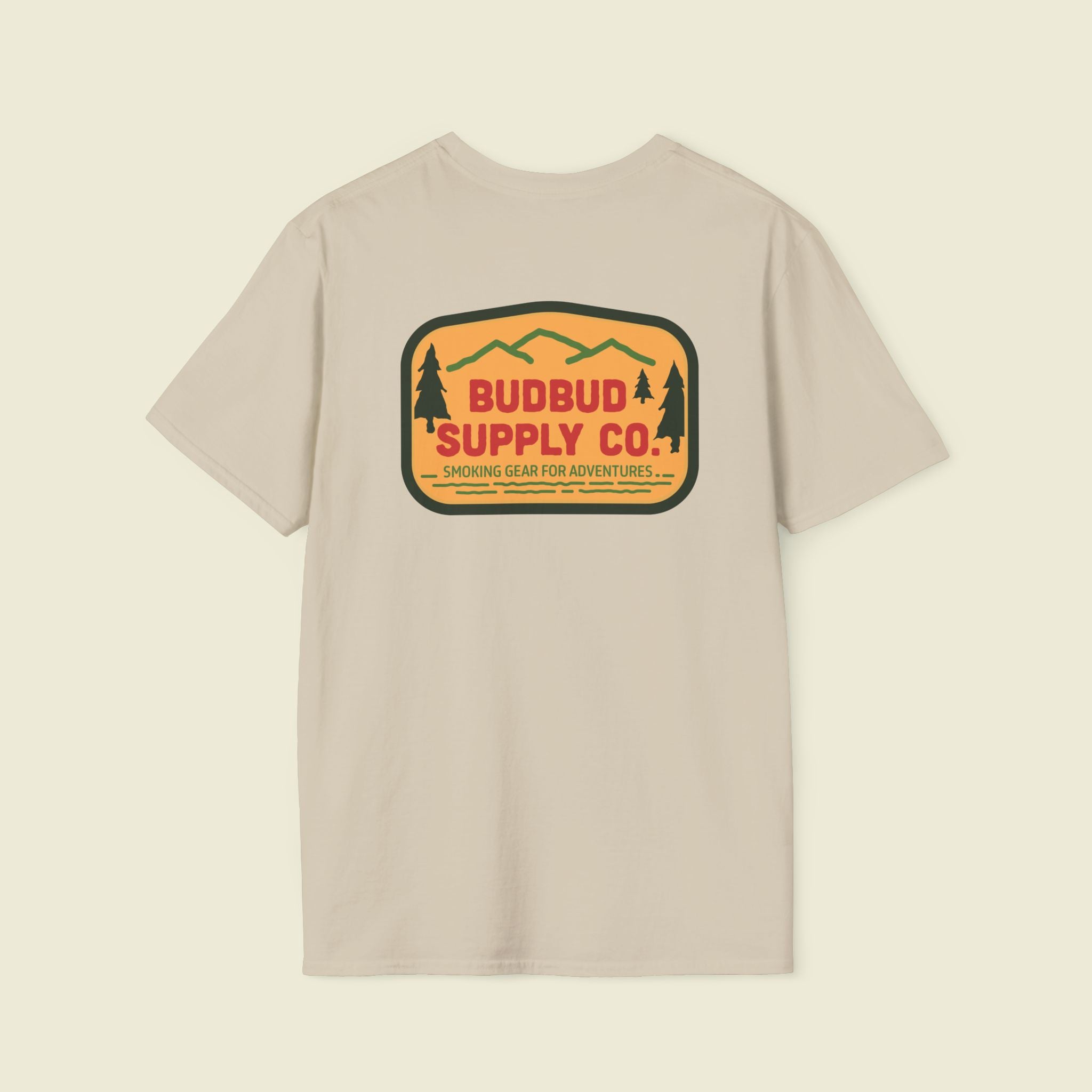 Gone Smokin' graphic t-shirt by BudBud Supply Co.