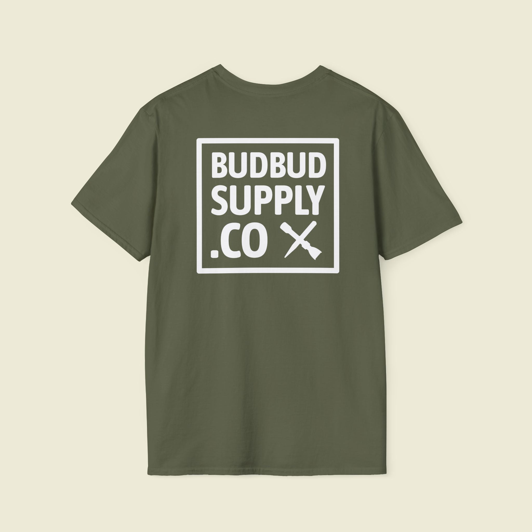 Property of BudBud Supply Co. t-shirt